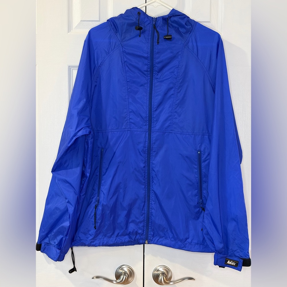 REI Royal Blue Rain Jacket Size Unisex M
